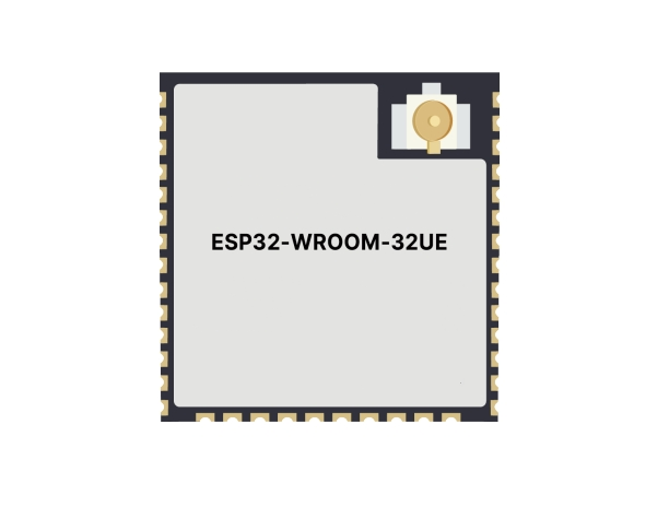 ESP32-WROOM-32UE-N16 低功耗藍牙模組，具備強大的雙核性能
