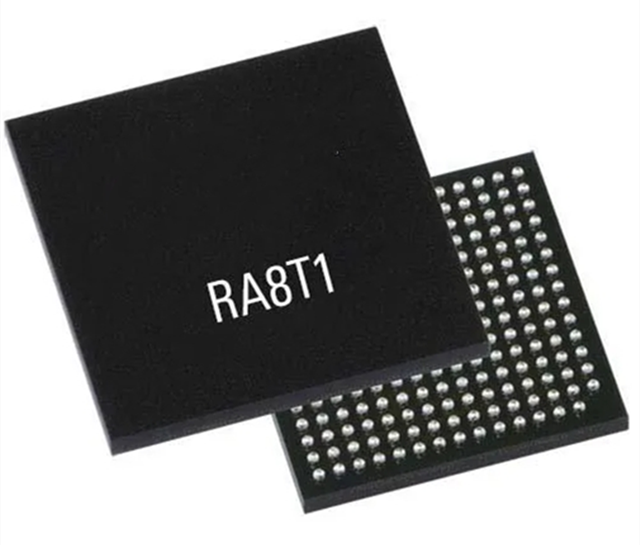 瑞薩RA8T1高性能電機控制微控制器：R7FA8T1AHECBD (MCU)