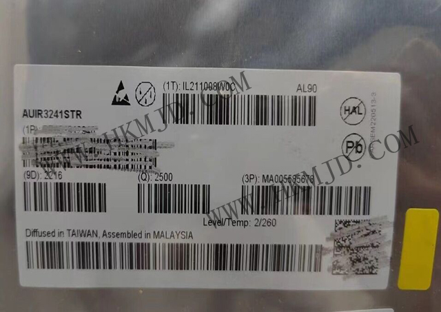 英飛凌柵極驅(qū)動器《AUIR3241STR》高邊 Mosfet 驅(qū)動器，用于背靠背拓撲結(jié)構(gòu)