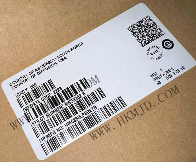HMC830LP6GETR 一款低噪聲、寬帶、分?jǐn)?shù)-N 鎖相環(huán) (PLL)
