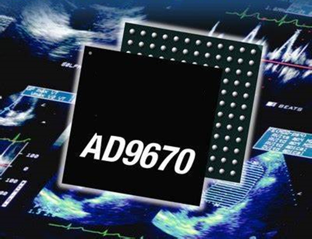 ADI AD9670BBCZ: 帶數字解調器的八進制超聲AFE