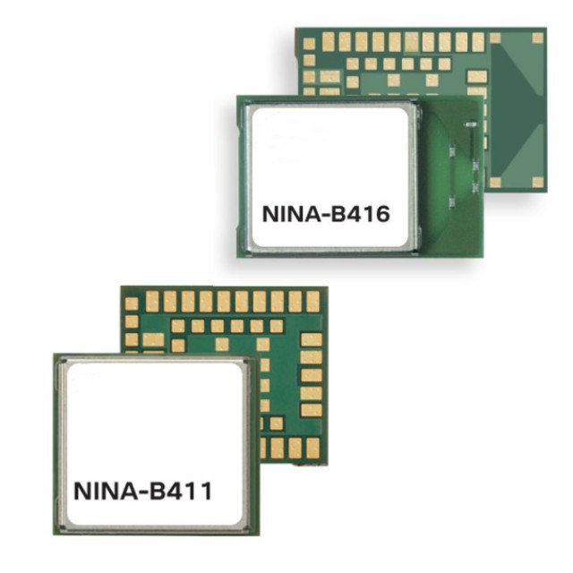 u-blox NINA-B41 系列: NINA-B411-01B / NINA-B416-00B 獨立式藍(lán)牙 5.1 低能耗模塊
