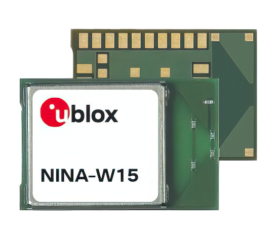 U-BLOX獨立式多無線電模塊 NINA-W156-03B、NINA-W152-03B 帶 Wi-Fi 和藍(lán)牙功能