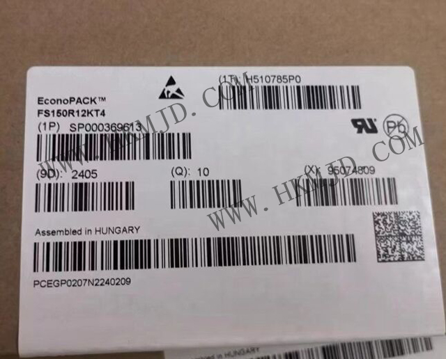 英飛凌第四代 FS150R12KT4 EconoPACK?3 1200 V、150 A sixpack IGBT 模塊