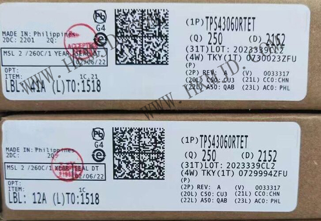 低 Iq、同步升壓控制器 TPS43060RTET IC REG CTRLR BOOST 16WQFN
