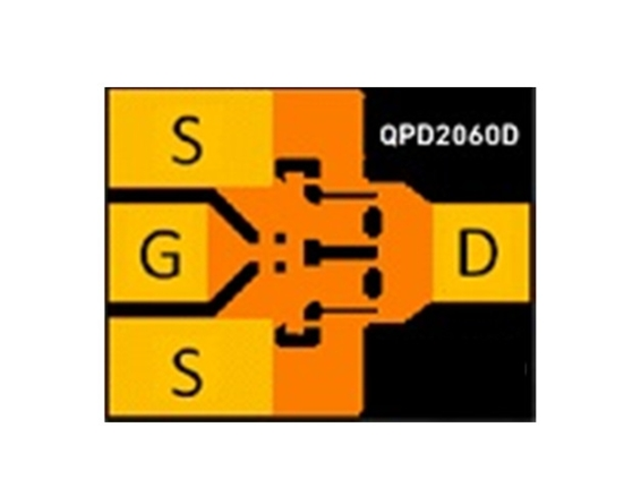 DC - 20GHz，QPD2060D（Qorvo）分立式GaAs pHEMT芯片