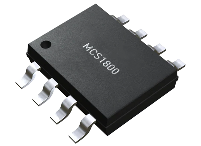 MCS1800GS-25：±3%、3.3V、線性霍爾效應電流傳感器