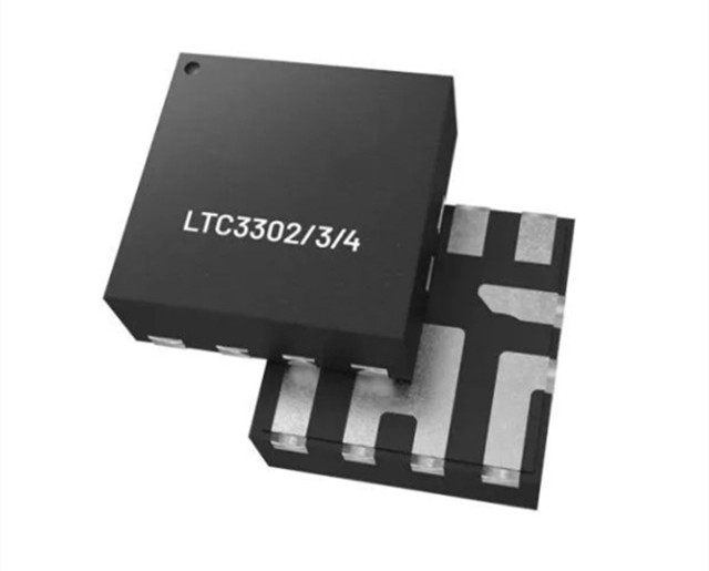 （12-FCQFN）LTC3304CRUCM 高效率、低噪聲5V、6A同步降壓型穩(wěn)壓器
